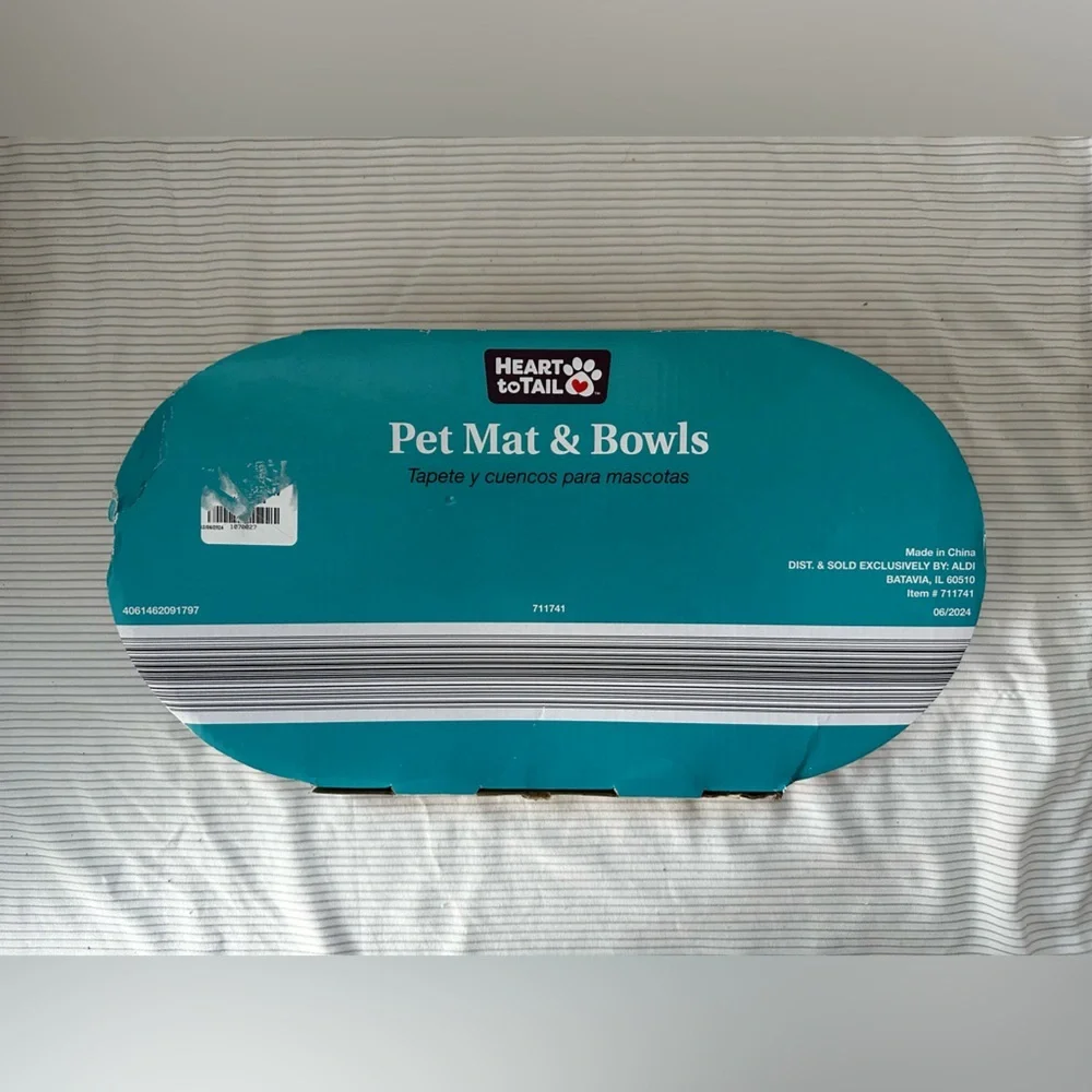 Heart To Tail Pet Dog Cat Water And Food Bowls Stainless Steel